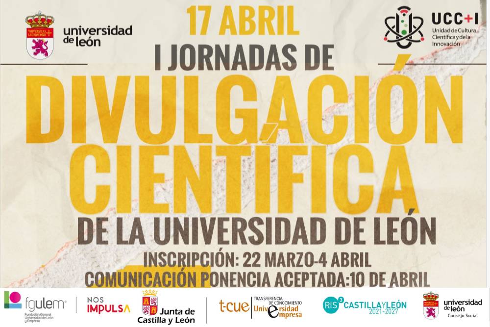 I Jornadas de Divulgación Científica de la Universidad de León