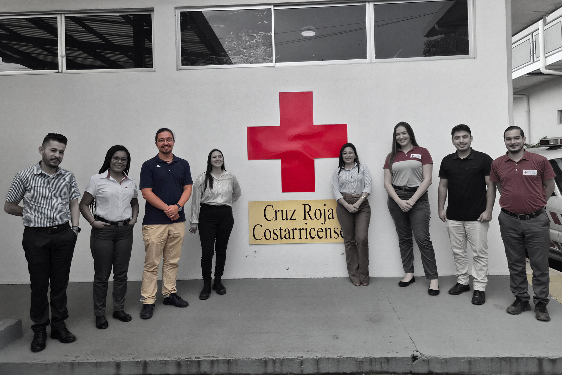 Rubén Nunes Alexandre, estudiante de la Universidad de León, completa sus prácticas Erasmus+ en la Cruz Roja Costarricense.